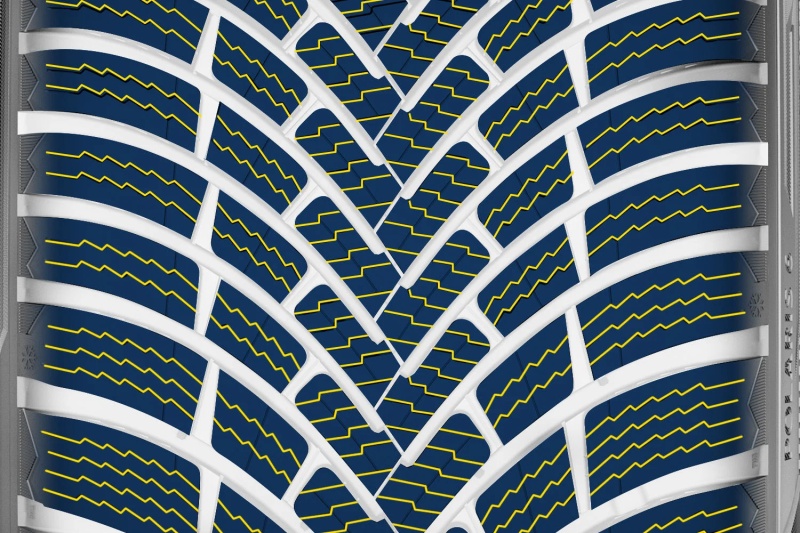 polaris 6 - drážky pre lepší výkon na snehu polaris 6 - drážky pre lepší výkon na snehu