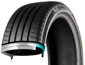 Bridgestone Turanza 6 - nižšie vrstvy pásov