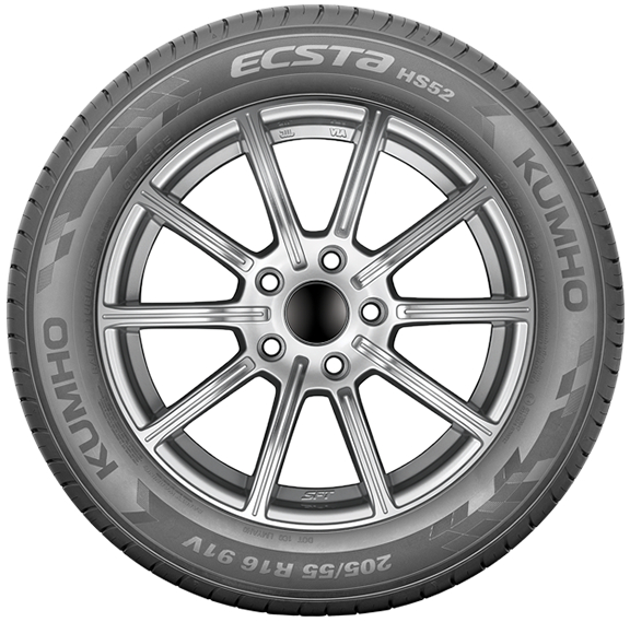 Kumho Ecsta HS52 - bočnica pneumatiky Kumho Ecsta HS52 - bočnica pneumatiky